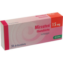 Мірзатен (Mirzaten) 15 мг — 30 табл