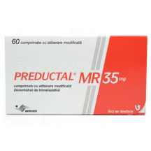 Предуктал MR 35 мг (Preductal MR) — 60 таблеток