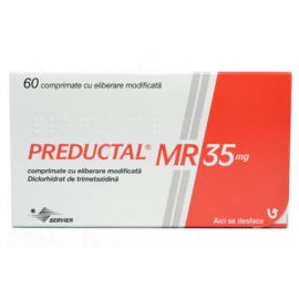 Предуктал MR 35 мг (Preductal MR) — 60 таблеток
