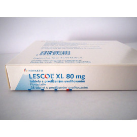 Лескол XL ретард 80мг  (Lescol XL) 28таб