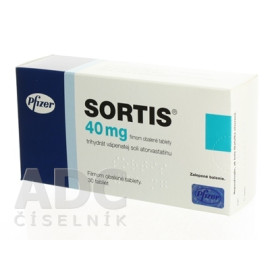 Сортіс 40мг (Sortis) 30таб