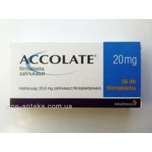 Аколат 20мг (Accolate) 56таб