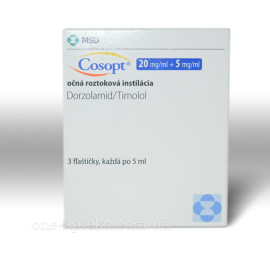 Косопт 5мл (Cosopt) 3фл