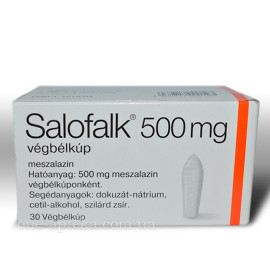 Салофальк 500мг (Salofalk) супозиторії 30шт