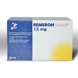 Ремерон 15мг (Remeron) 30таб