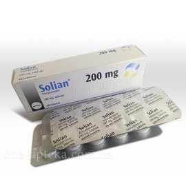 Соліан 200мг (Solian) 30таб