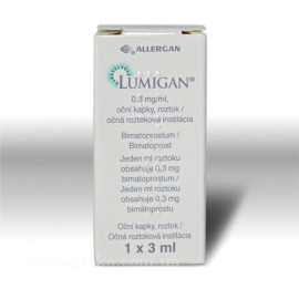 Лумиган 0,3мг/мл (Lumigan) 1х3мл