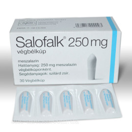 Салофальк 250мг (Salofalk) супозиторії 30шт