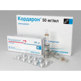 Кордарон 200мг (Cordarone) 30таб