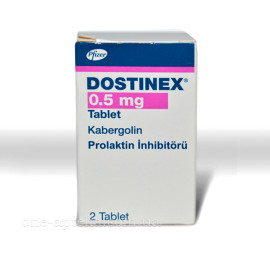 Достинекс 0,5мг (Dostinex) 2капс