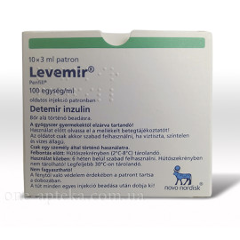 Левемир Пенфил (Levemir Penfill) картриджи 10х3мл