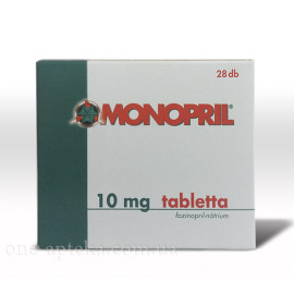 Моноприл 10мг (Monopril) 28таб