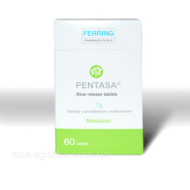 Пентаса 1г (Pentasa) 60таб