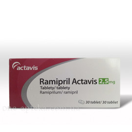 Раміприл 2,5мг (Ramipril) Actavis 30таб