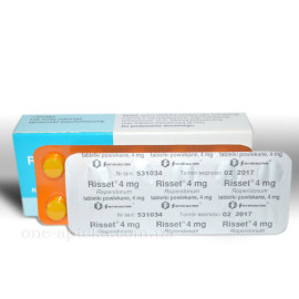 Риссет 4мг (Risset) 20таб