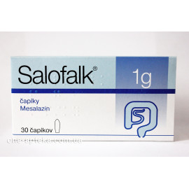 Салофальк 1грм (Salofalk) супозиторії 30шт