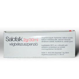 Салофальк 2грм/30мл (Salofalk) клізма 7шт