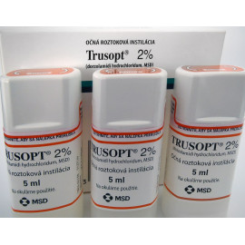 Трусопт 2% 20мг/мл (Trusopt) 5мл*3шт