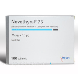 Новотирал 75+15мкг (Novothyral) 100таб