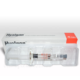 Гіалган 20мг/2мл,(Hyalgan)1шпр