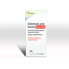 Золедроновая кислота 4мг/5мл (Zoledronic Acid)1фл