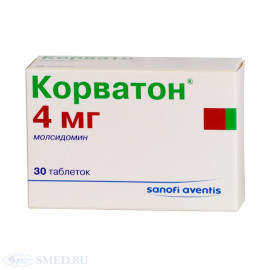 Корватон Форте 4мг (Corvaton) 30таб