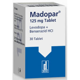 Мадопар 125мг (Madopar) 100таб