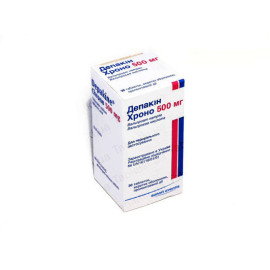 Депакин Хроно 500мг (Depakine) 30 таб