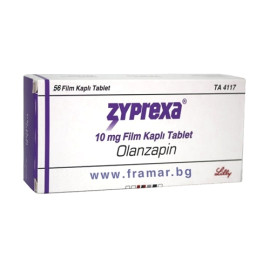 Зипрекса 10мг (Zyprexa) 56табл