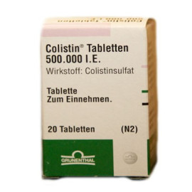Колистин (Colistin)1 млн. МЕ 20 амп