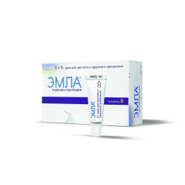 Эмла 25мг (Emla) 5г*5шт крем