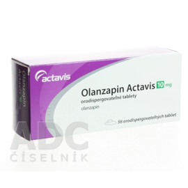 Оланзапин10мг (Olanzapin) Actavis 56таб
