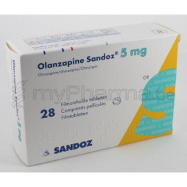 Оланзапин 5мг (Olanzapin) Sandoz 28таб