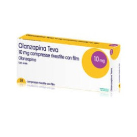 Оланзапин 10мг (Olanzapin) Teva 28таб