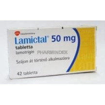 Ламіктал 50мг (Lamictal) 42таб
