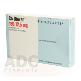 Ко-Диован 160/12,5мг (Co-Diovan) 28таб