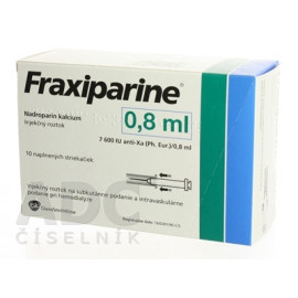 Фраксипарин 0,8мл (Fraxiparine) 10шпр