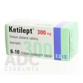 Кетилепт 300мг (Ketilept) 60таб