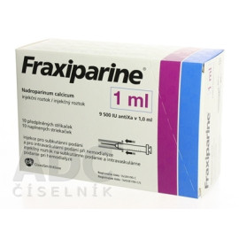 Фраксипарин 1мл (Fraxiparine) 10шпр