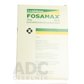 Фосамакс 70мг (Fosamax) 4таб