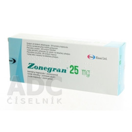 Зонегран 25мг (Zonegran) 28таб