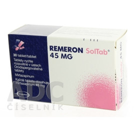 Ремерон 45мг (Remeron) 30таб