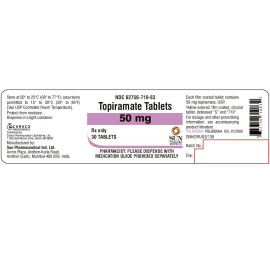 Топірамат 50мг (Topiramate) 100таб