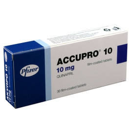 Аккупро 10мг (Accupro) 30табл