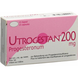 Утрожестан 200мг (Utrogestan) 15кап