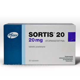 Сортіс 20мг (Sortis) 30таб