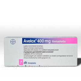 Авелокс 400мг (Avelox) 10таб