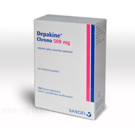 Депакин Хроно 500мг (Depakine) 100 таб