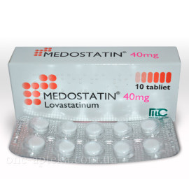 Медостатин 40мг (Medostatin) 10таб