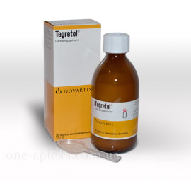 Тегретол сироп 20мг/мл (Tegretol) 250 мл